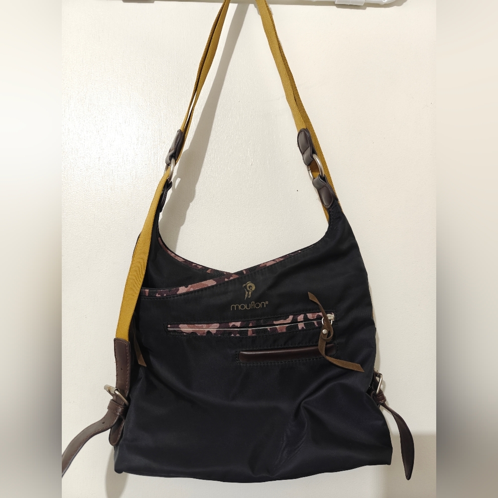 Mouflon 2wayBlack and Brown Women's Bag